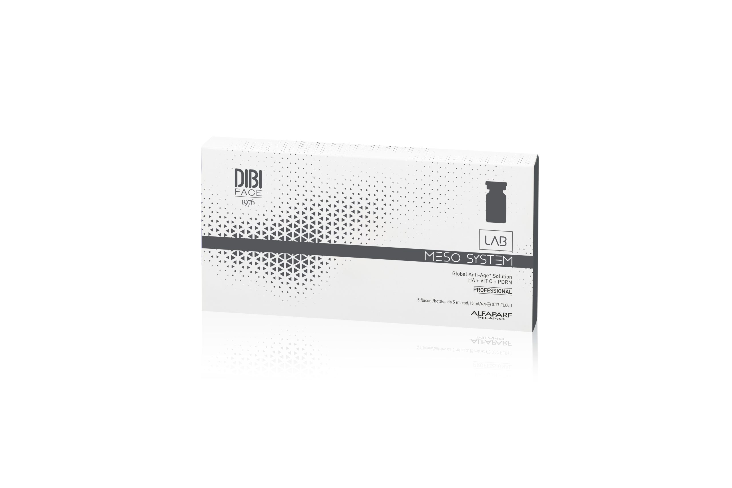DIBI MESO SYSTEM GLOBAL ANTI-AGE SOLUTION 5×5 ML (P)