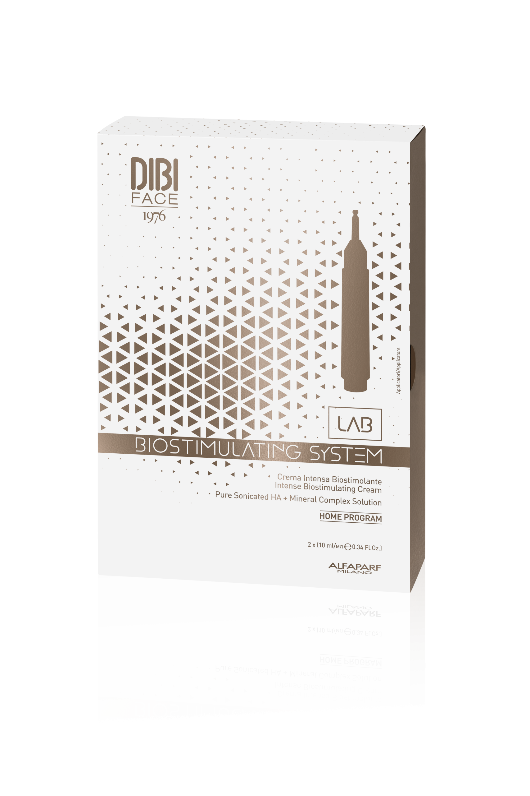 DIBI INTENSE BIOSTIMULATING CREAM PURE SONICATED HA - 2X10ml (R)