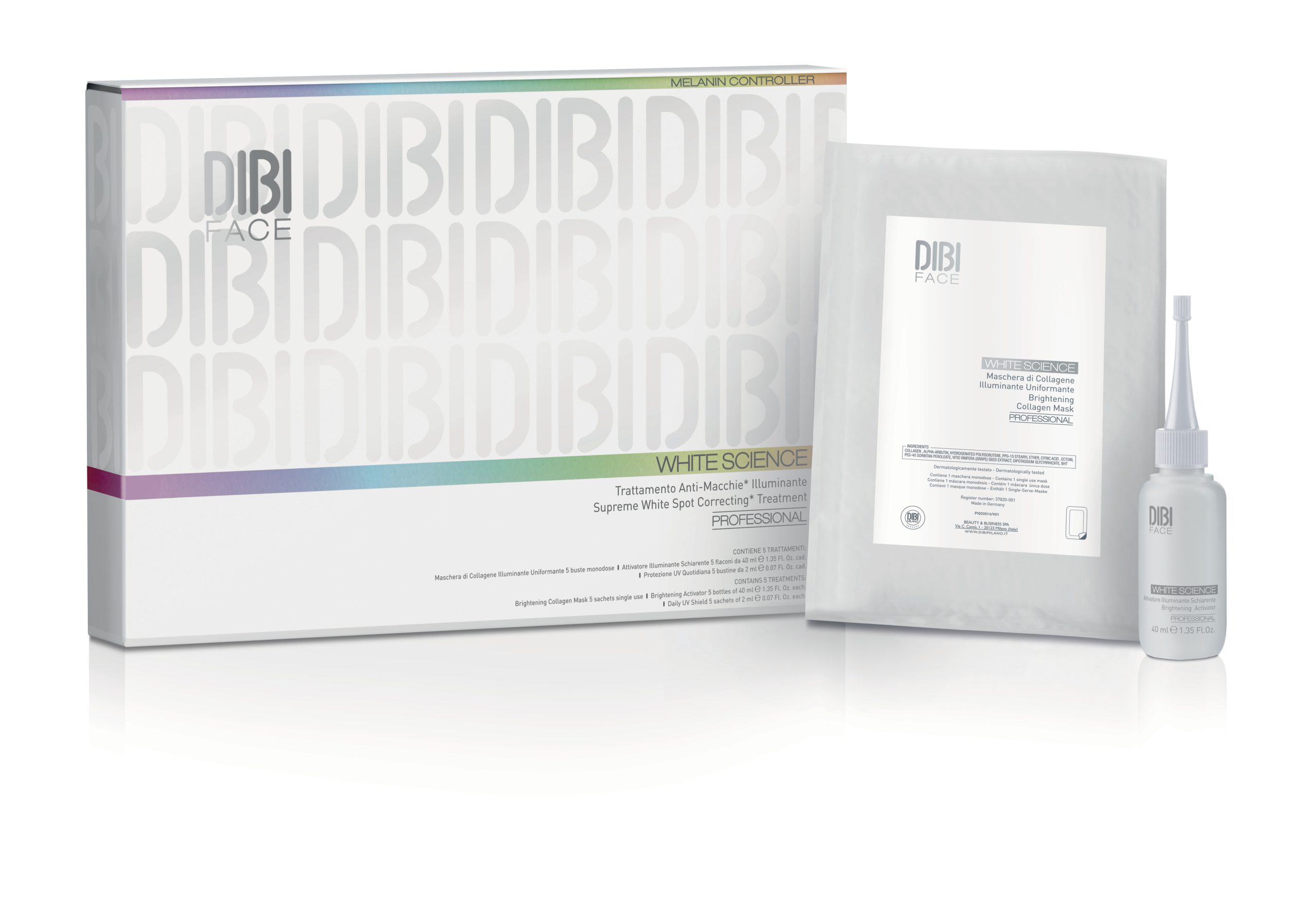 DIBI WHI.SCIEN.PROF.TREATMENT KIT .5X5TR.(P)